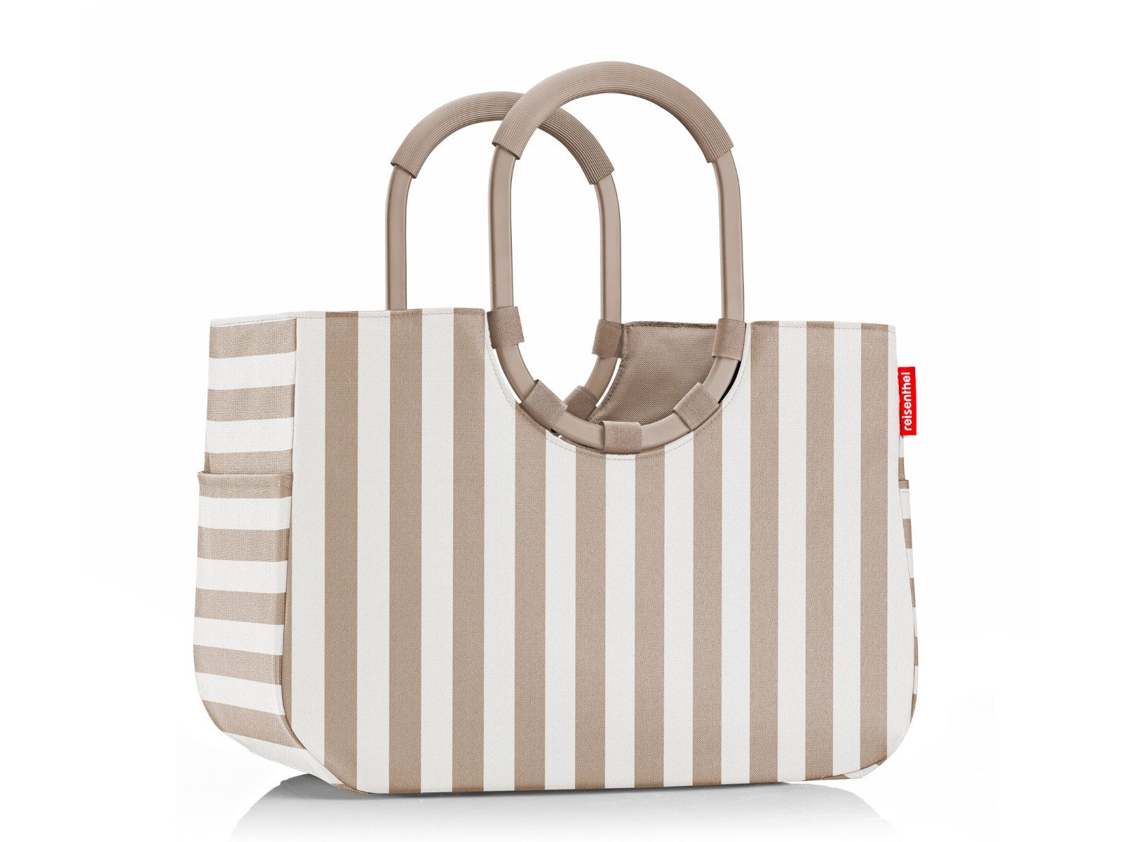 REISENTHEL® Tragetasche loopshopper L summerstripes coffee günstig online kaufen