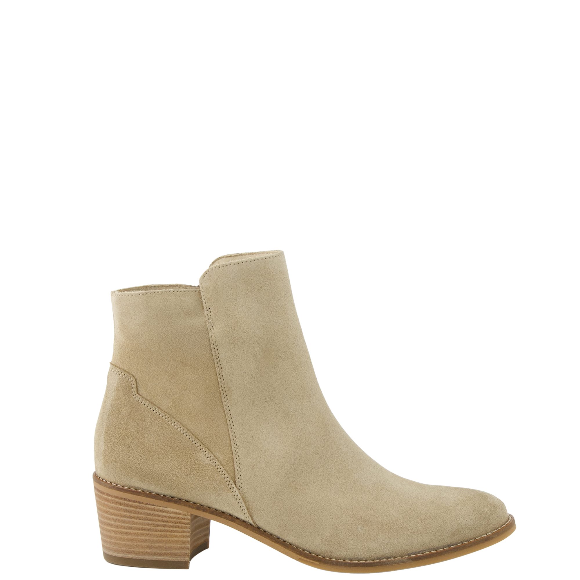 Paul Green 8293-009, Stiefeletten, Beige, Damen Stiefelette