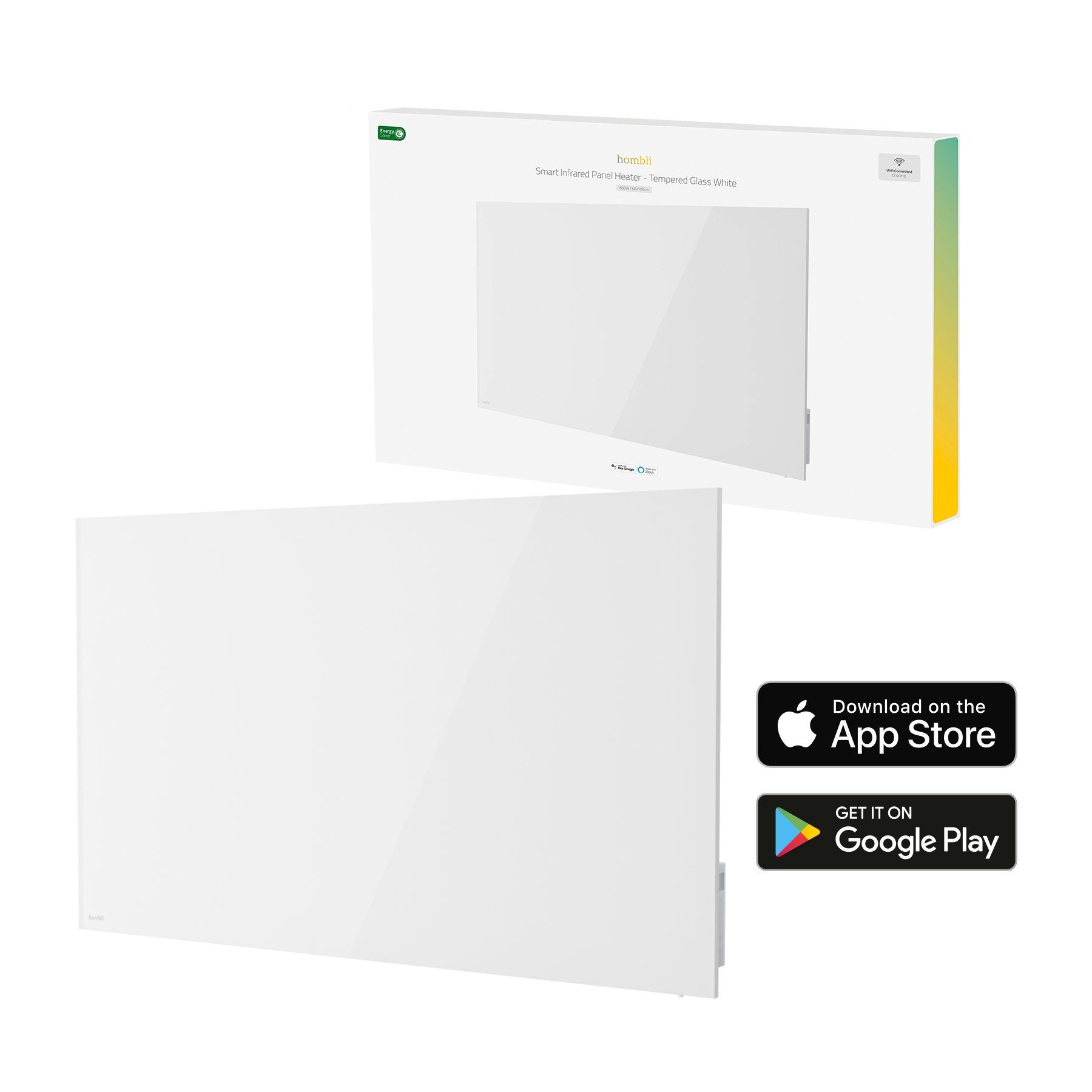 Smartes Infrarot Glas Heizpanel 600W Smart-Home-Zubehör