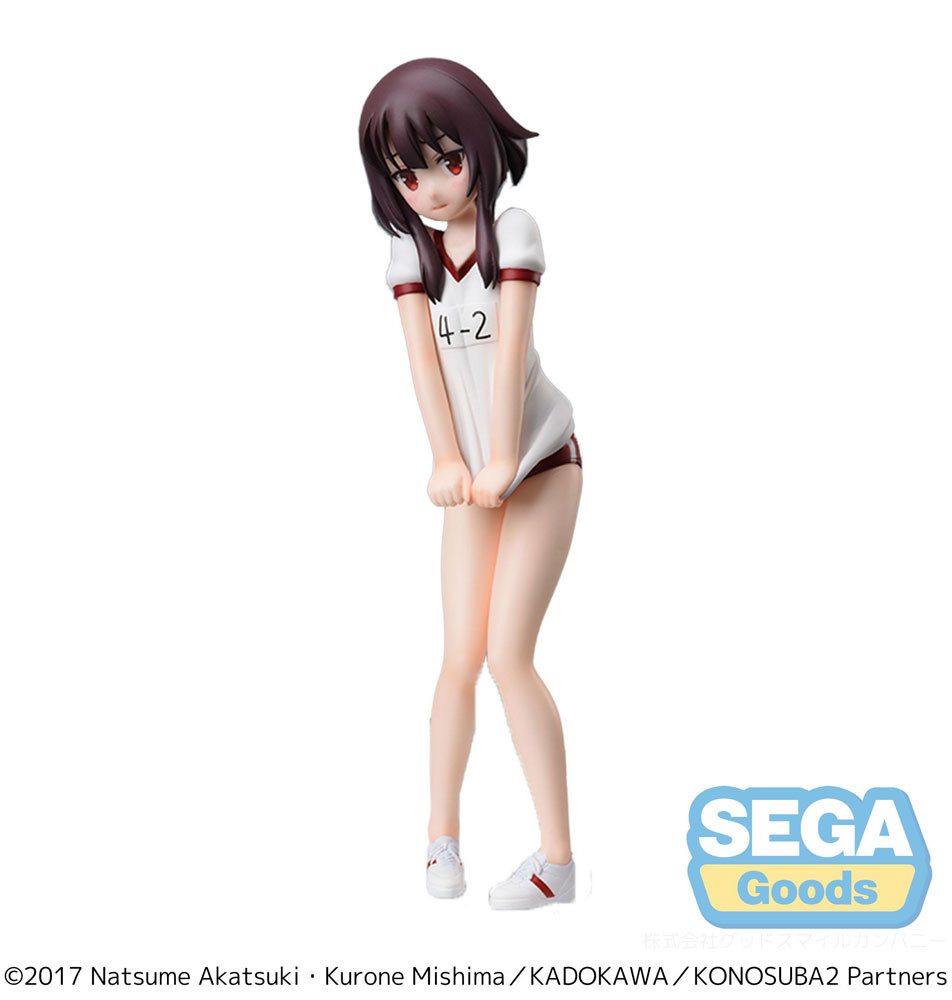Sega Merchandise-Figur Konosuba 2 SPM Megumin Gym Clothes Ver. 22 cm