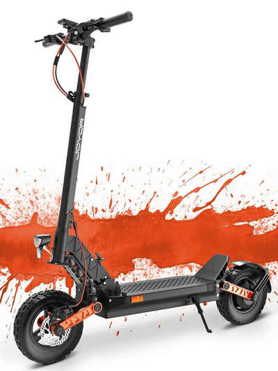 JOYOR E-Scooter Offroad Elektroroller S5 ABE mit Straßenzulassung 10 Zoll 624Wh Akku, 20 km/h, 500W, hohe Reichweite, vollgefedert