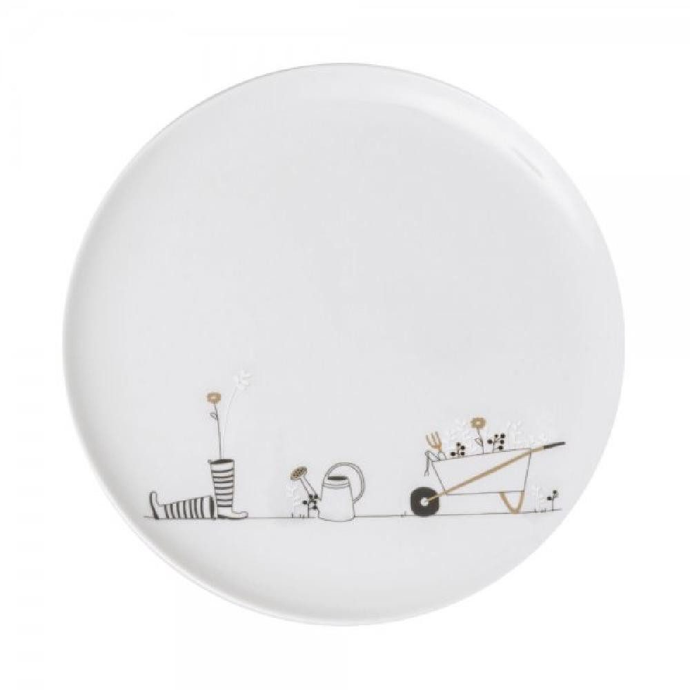 Räder Frühstücksteller Design Тарелки Geschenkteller Hobby Gärtnerin (15cm)