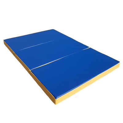 NiroSport Weichbodenmatte 150 x 100 x 8 cm klappbar Turnmatte Gymnastikmatte Fitnessmatte (1er-Set), abwaschbar, robust