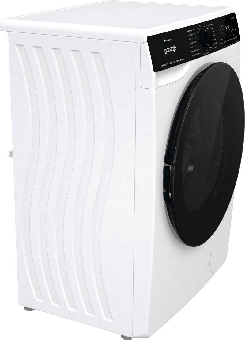 GORENJE Waschmaschine WPNA84SATSWIFI, 8 kg, 1400 U/min, SlimLine - nur 46,5 cm tief