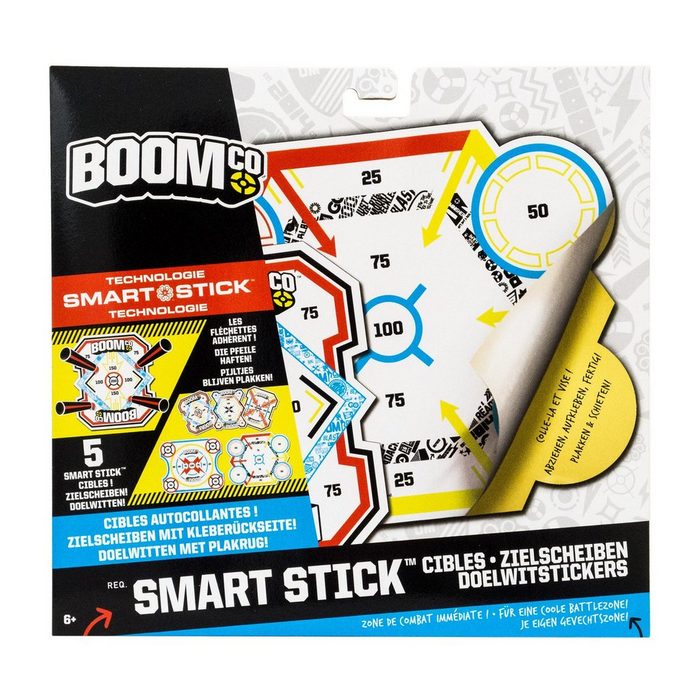Mattel® Blaster Smart Stick Zielscheiben Fünf Zielscheiben unterschiedlicher Größe und Form für BOOMco. Smart Stick Darts!