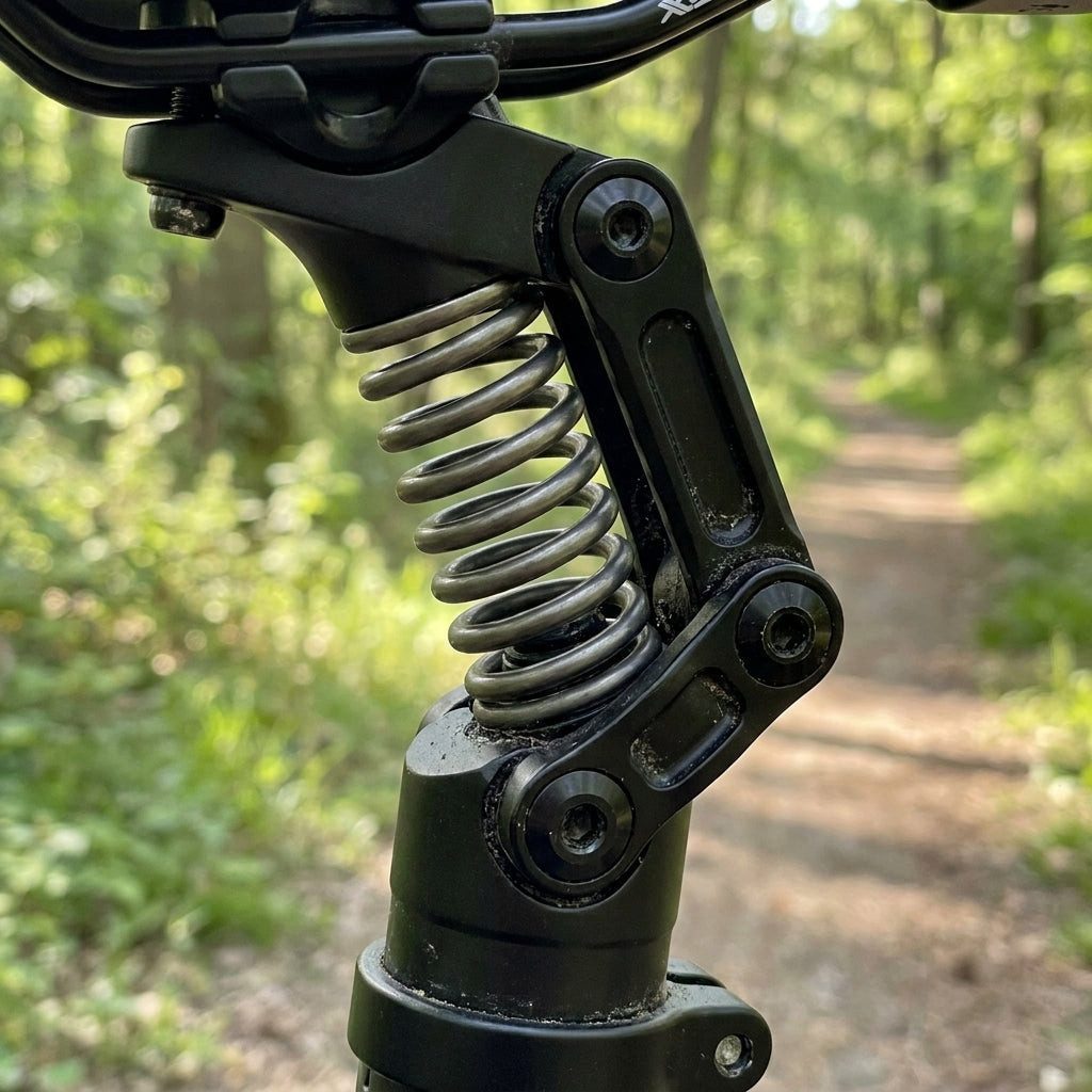 Sattelstütze XLC Federelement für SP-S11 medium (70-95kg), schwarz, 155mm
