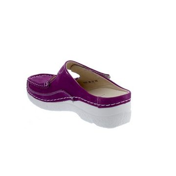 WOLKY Roll-Slipper, Clog, Timber nubuck, Bougainville, (pink) 0622716-660 Clog