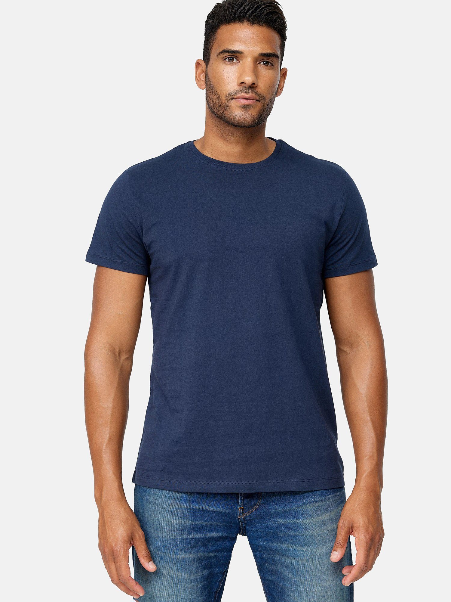 Co. Crewneck T-Shirt (6-tlg) navy-weiss-schwarz Classics & Phil
