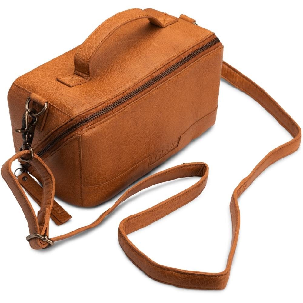 muud Aufbewahrungstasche Muud Cleo Umhängetasche, Handarbeitstasche aus Leder