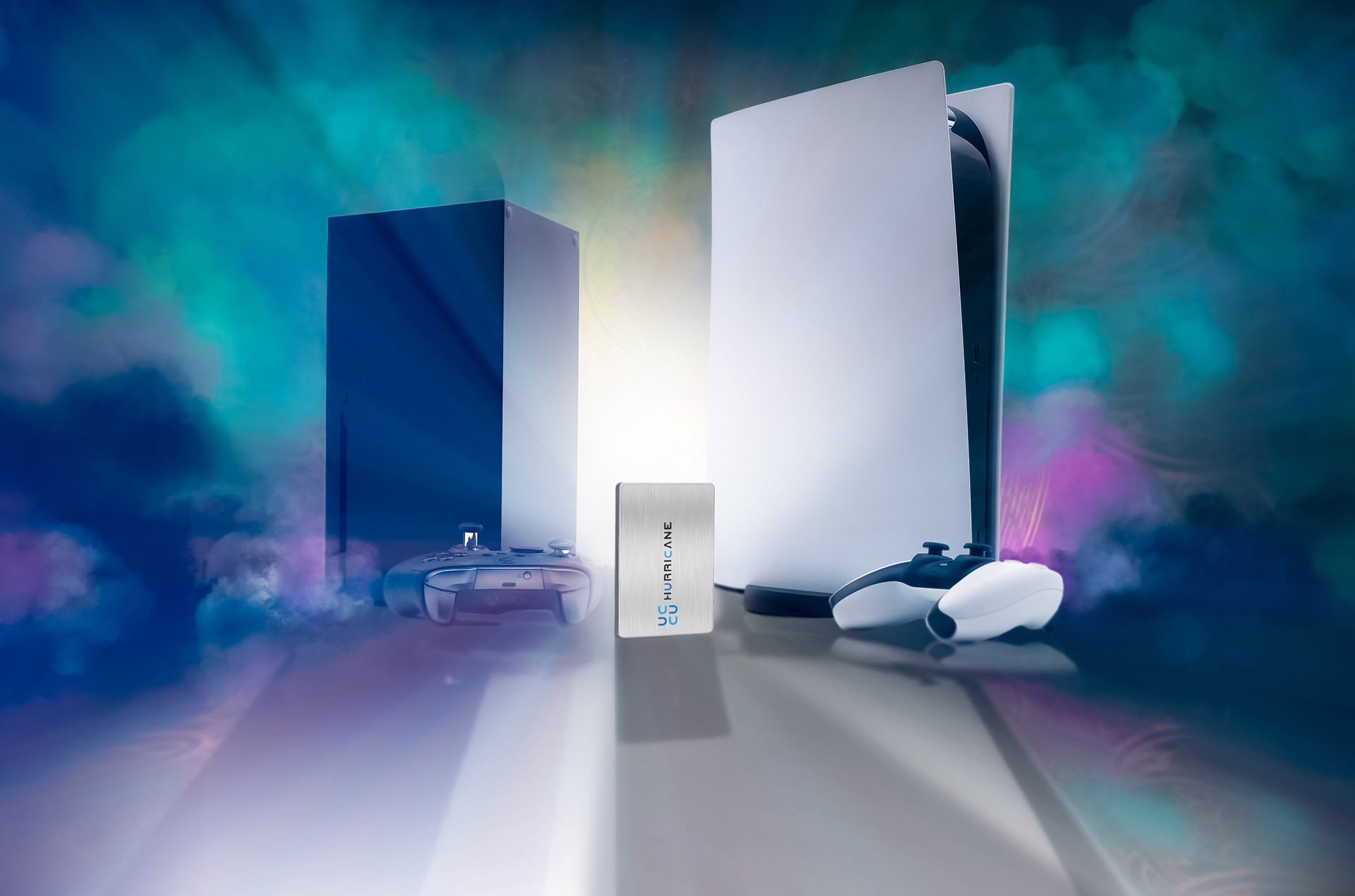 HURRICANE MD25U3 silver 640GB 2.5 Zoll Externe tragbare Festplatte USB 3.0 externe HDD-Festplatte (640GB) 2.5", für Fotos smart TV PC Mac Laptop Computer ps4 ps5 Xbox