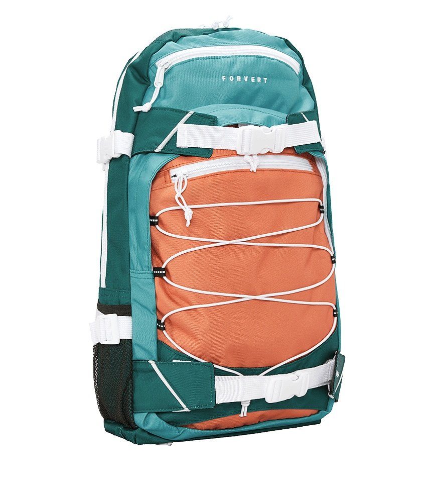 Forvert Ice Louis Rucksack – Leichter Daypack Mit Flaschenhalter, Multi-Farbdesign