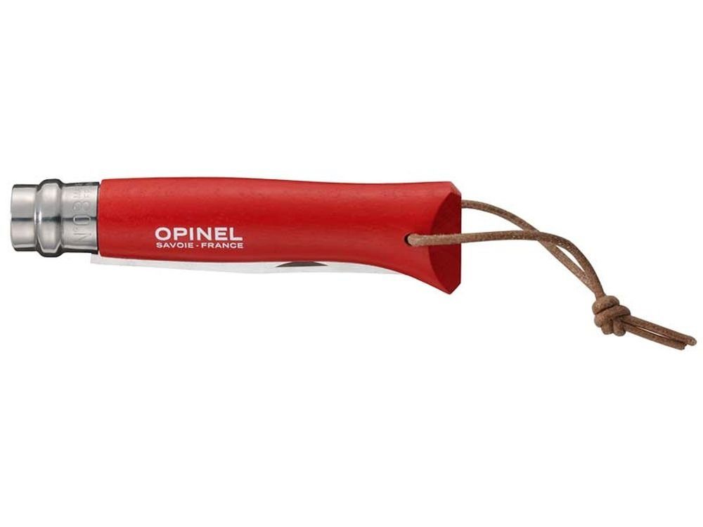 Opinel Taschenmesser Opinel Taschenmesser No rostfrei rot, Buche, 08