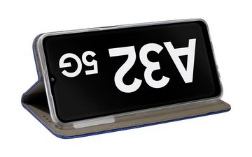 cofi1453 Smartphone-Hülle Buch Tasche "Smart" für SAMSUNG GALAXY A04s Handy Hülle