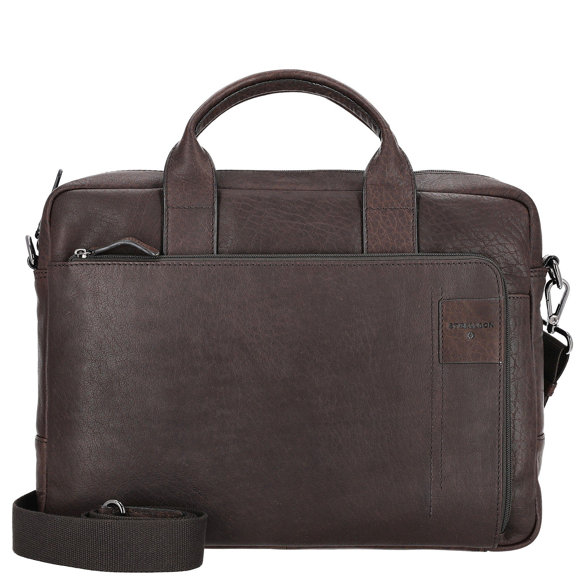 Strellson Aktentasche Hyde Park 1.0 Charles - Aktentasche S 15" 39 cm (darkbrown)