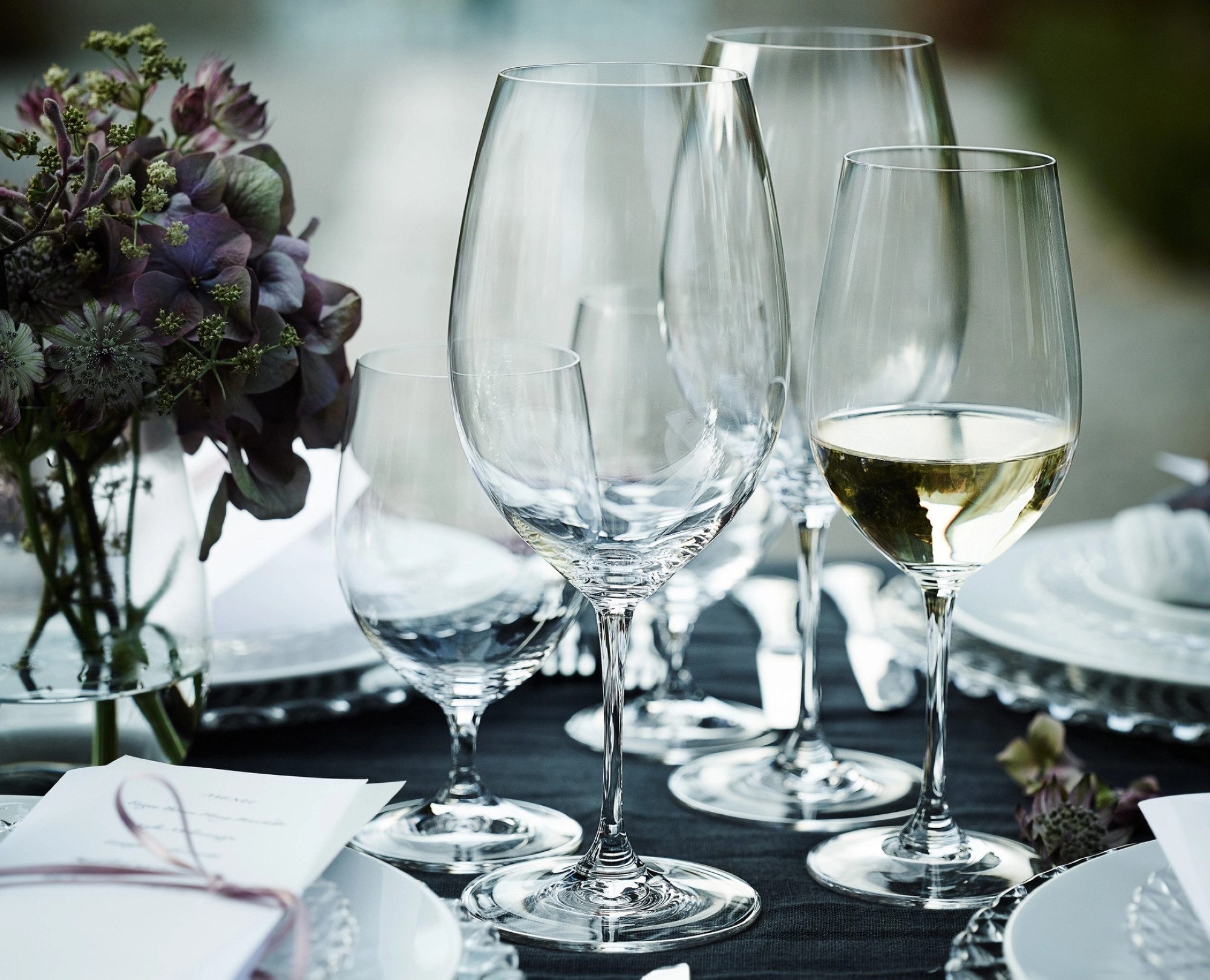 RIEDEL THE WINE GLASS COMPANY Glas Riedel Vinum Wasserglas 2er Set, Kristallglas
