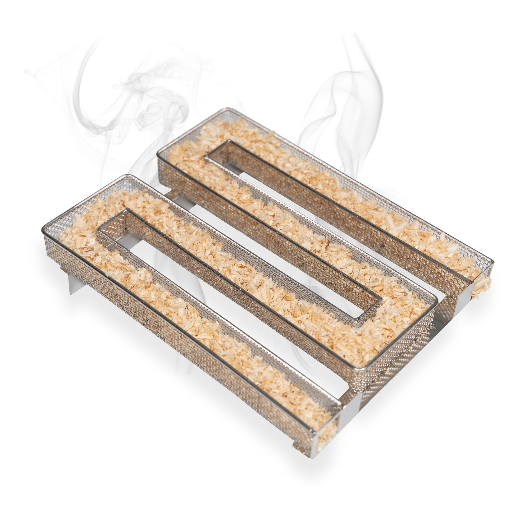 Lemodo Räucherofen Kaltrauchgenerator mit 5 Stunden Räucherzeit, Räucherschnecke