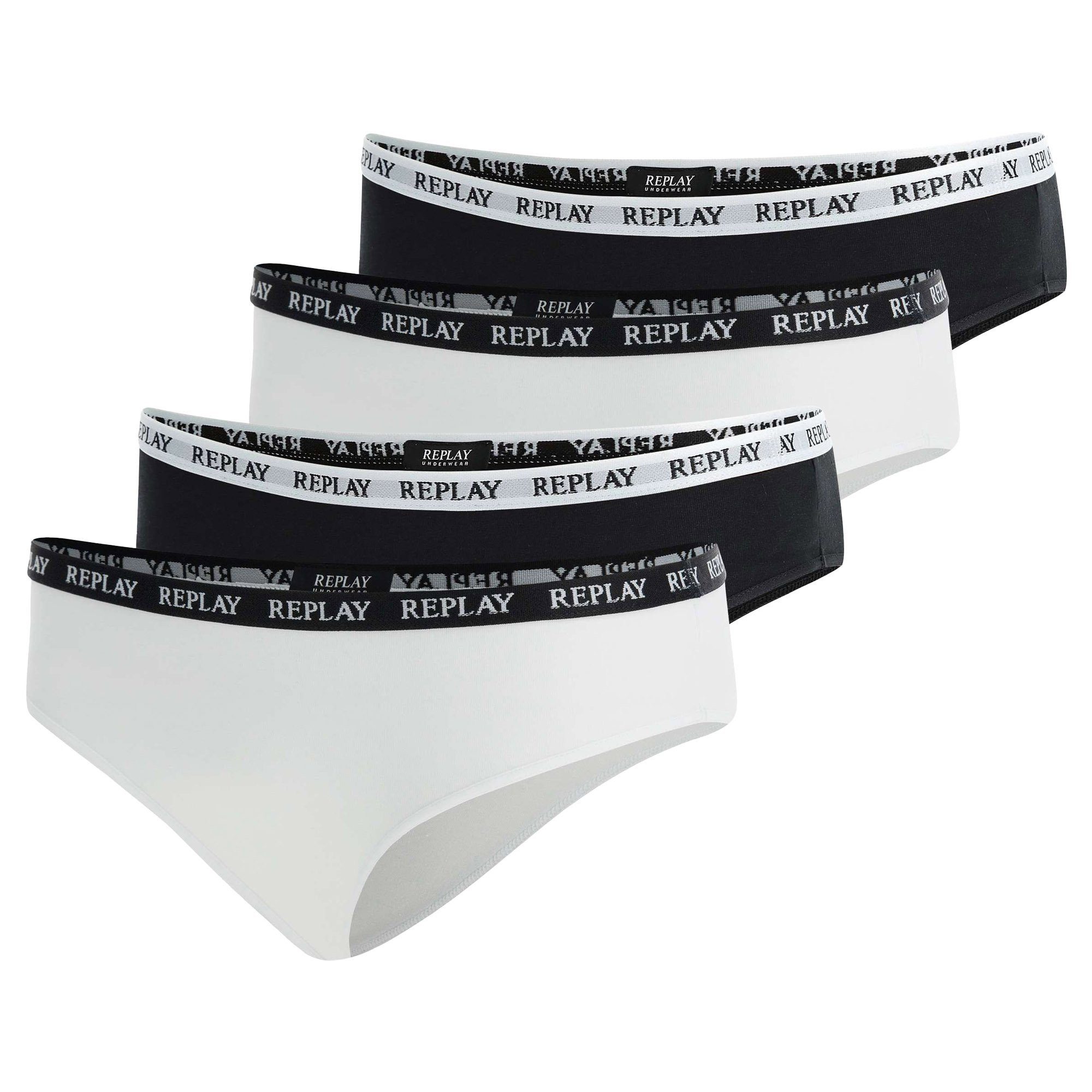 Slip Damen Slip 4er Pack Viskose