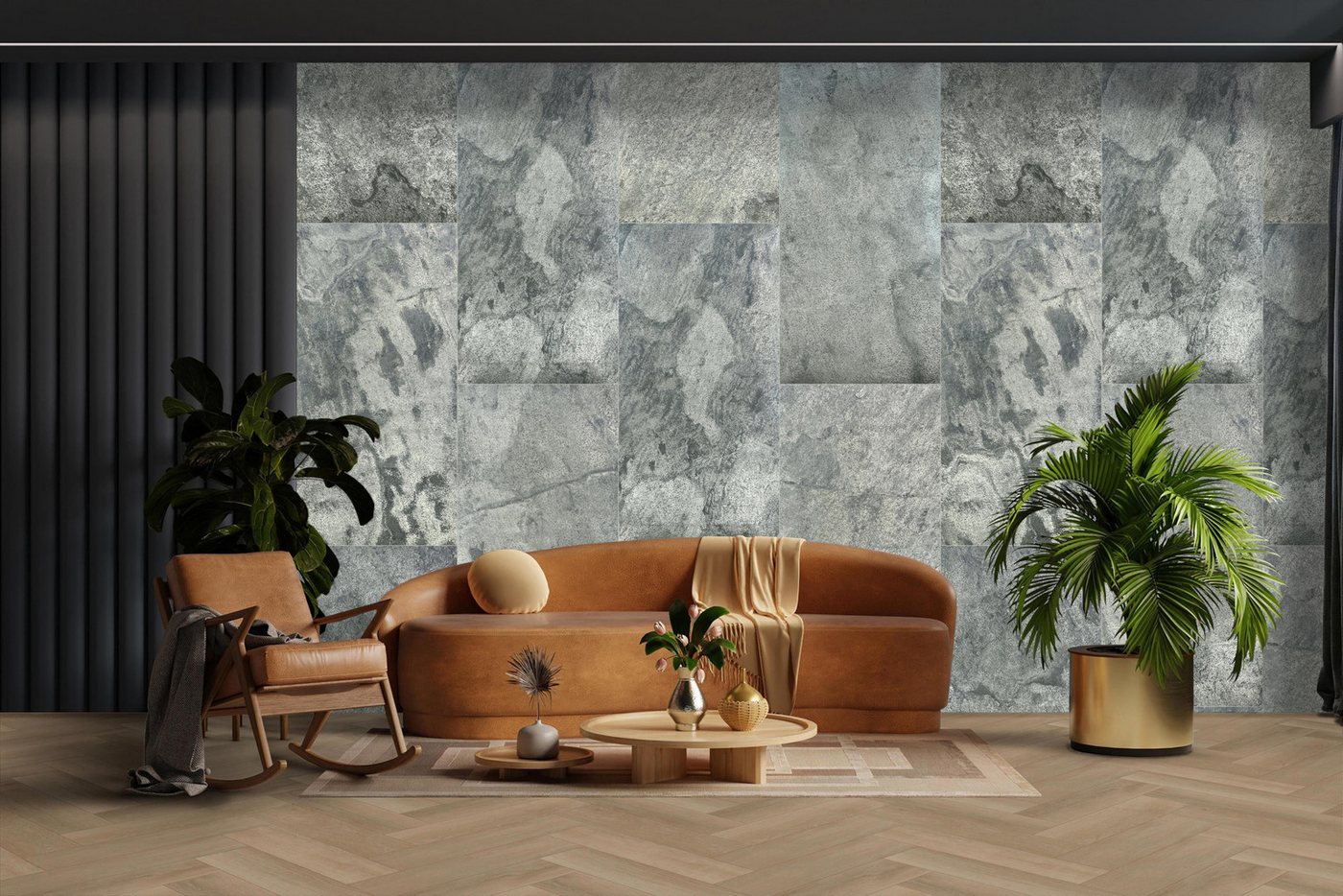 Thumbnail - IKHEMalarka 3D Wandpaneel Echte Stein - für die Wand - Wandverkleidung, BxL: 61,00x122,00 cm, 0,74 qm, (4,4652 m², 6 Pla...