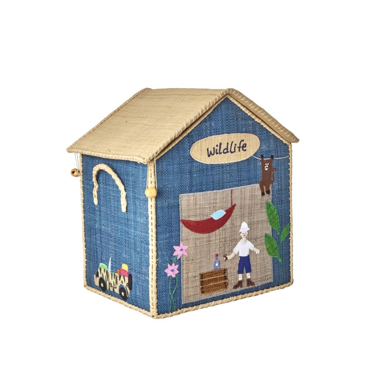 rice Aufbewahrungskorb Landhauskorb Haus klein Kinderzimmer günstig online kaufen