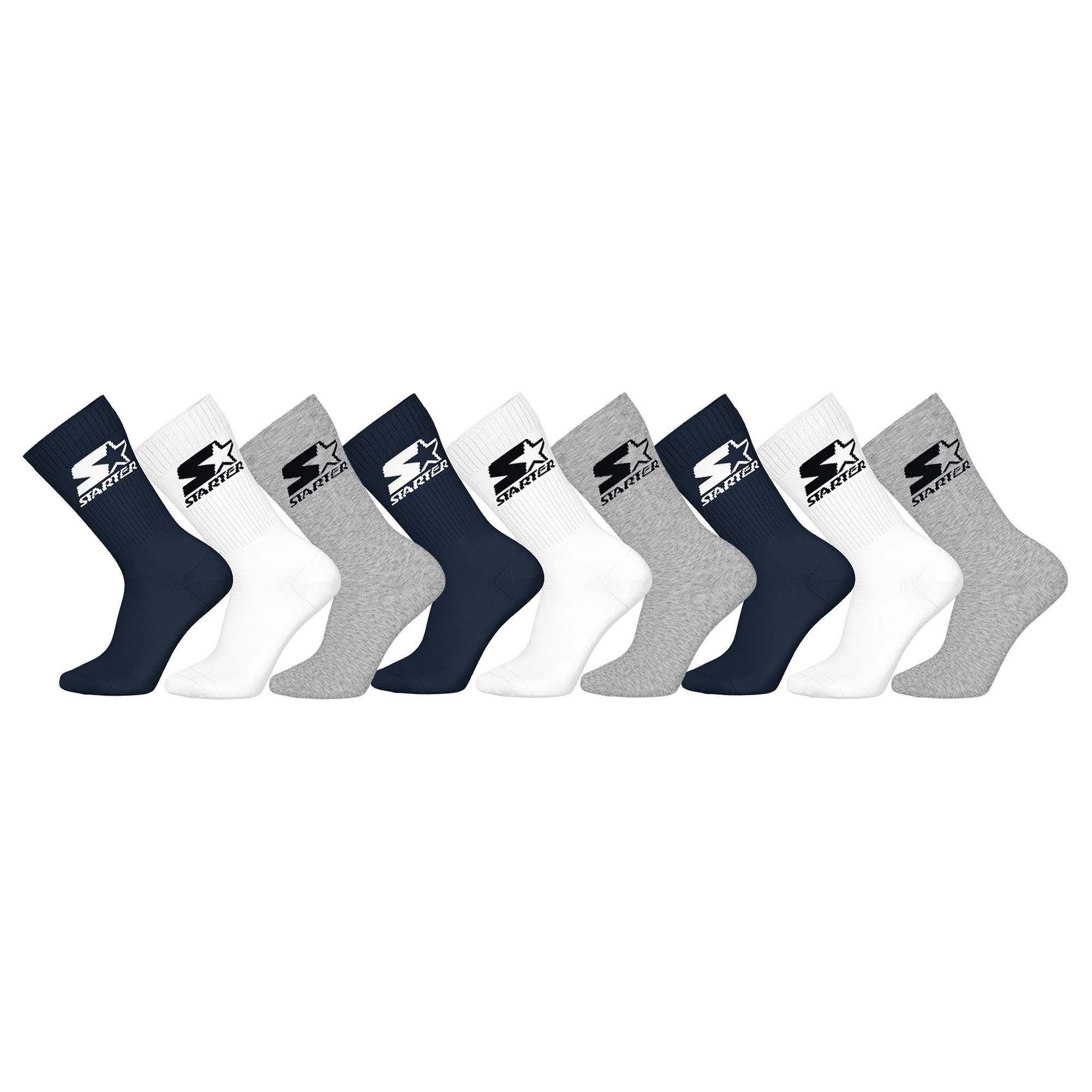 Starter Kurzsocken Unisex Socken 9er Pack Baumwolle (Packung, 9er Pack)