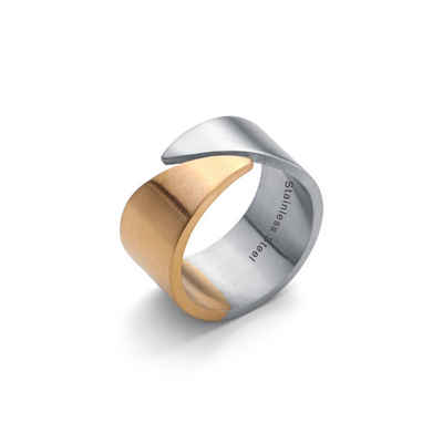 Kingka Fingerring "Classic Line" Bi Color Ring