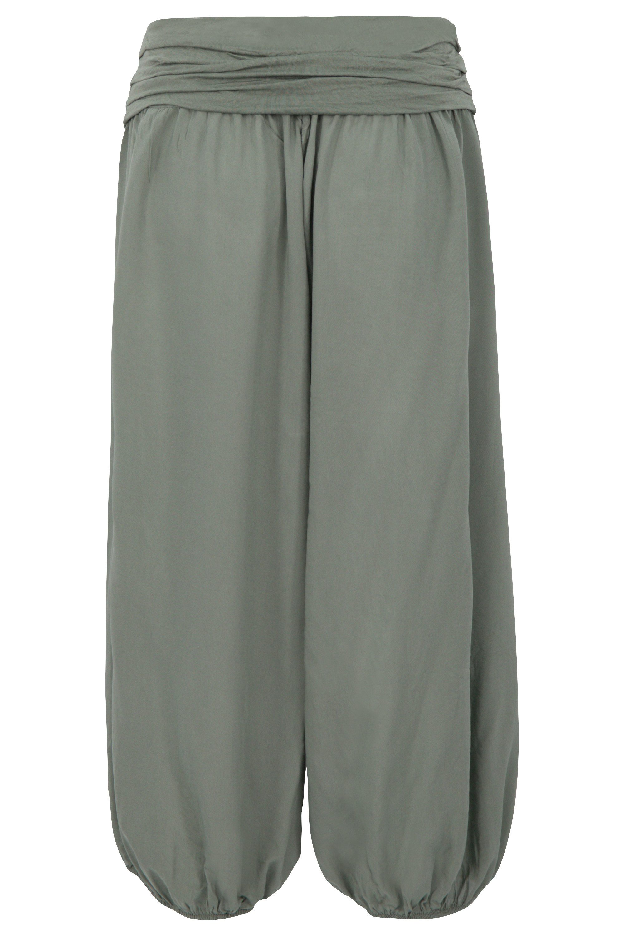 malito more than fashion Haremshose malito Damen Pumphose kurz in Uni Farbe günstig online kaufen