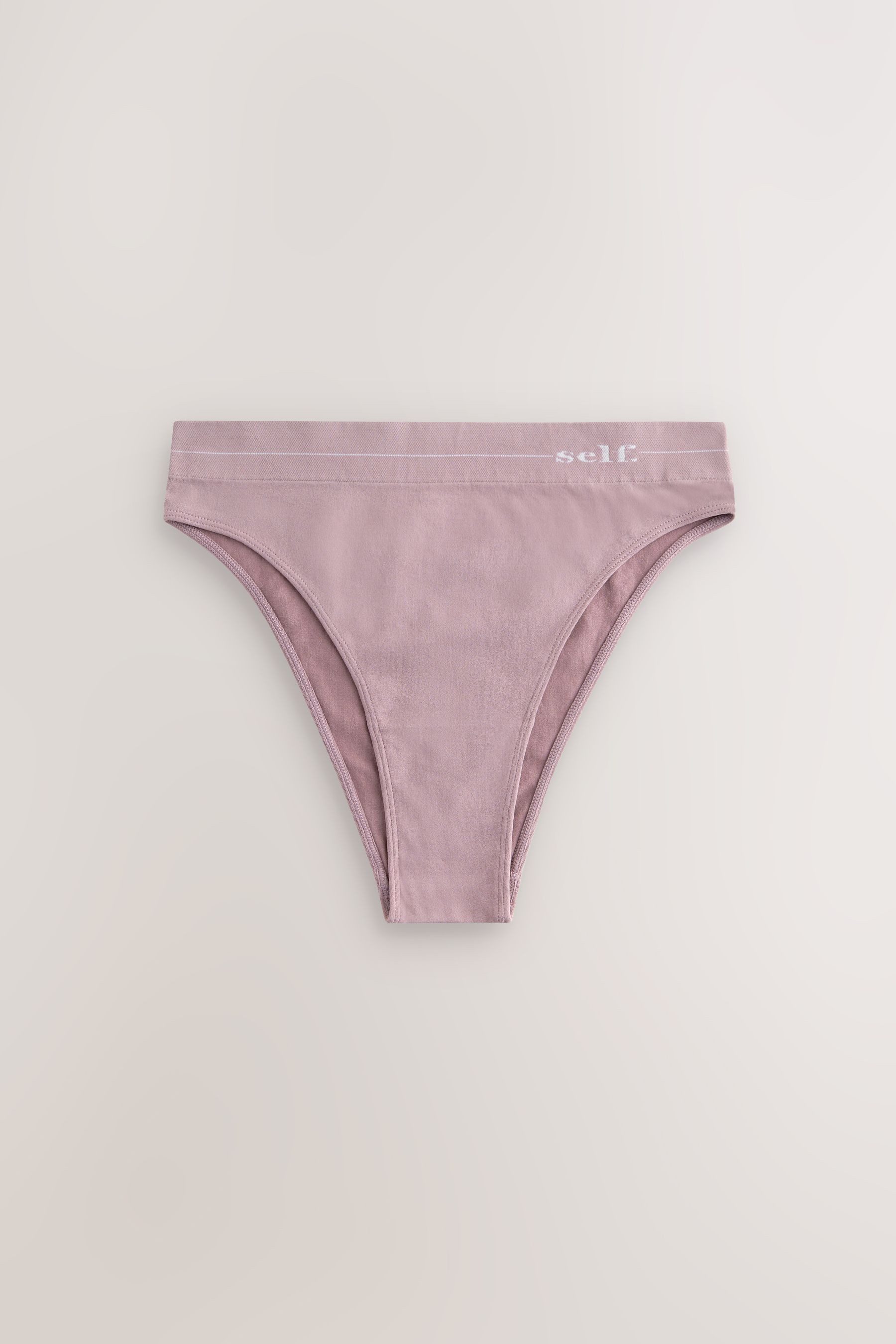 self Slip Self. Nahtlose Slips mit hohem Bein 2er-Pack (2-St)