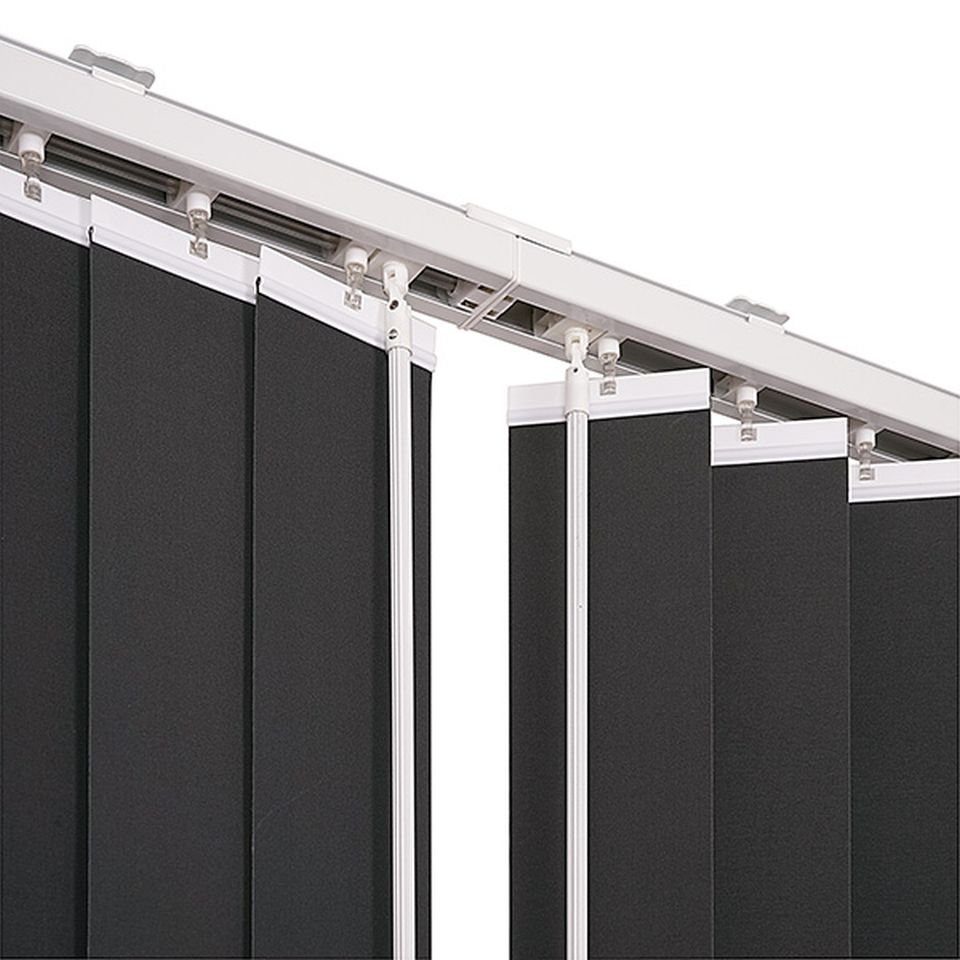 ventanara Lamellenvorhang Lamellenvorhang Komplettset Ventanara 89mm Vertikaljalousie – Bild 4 von 5