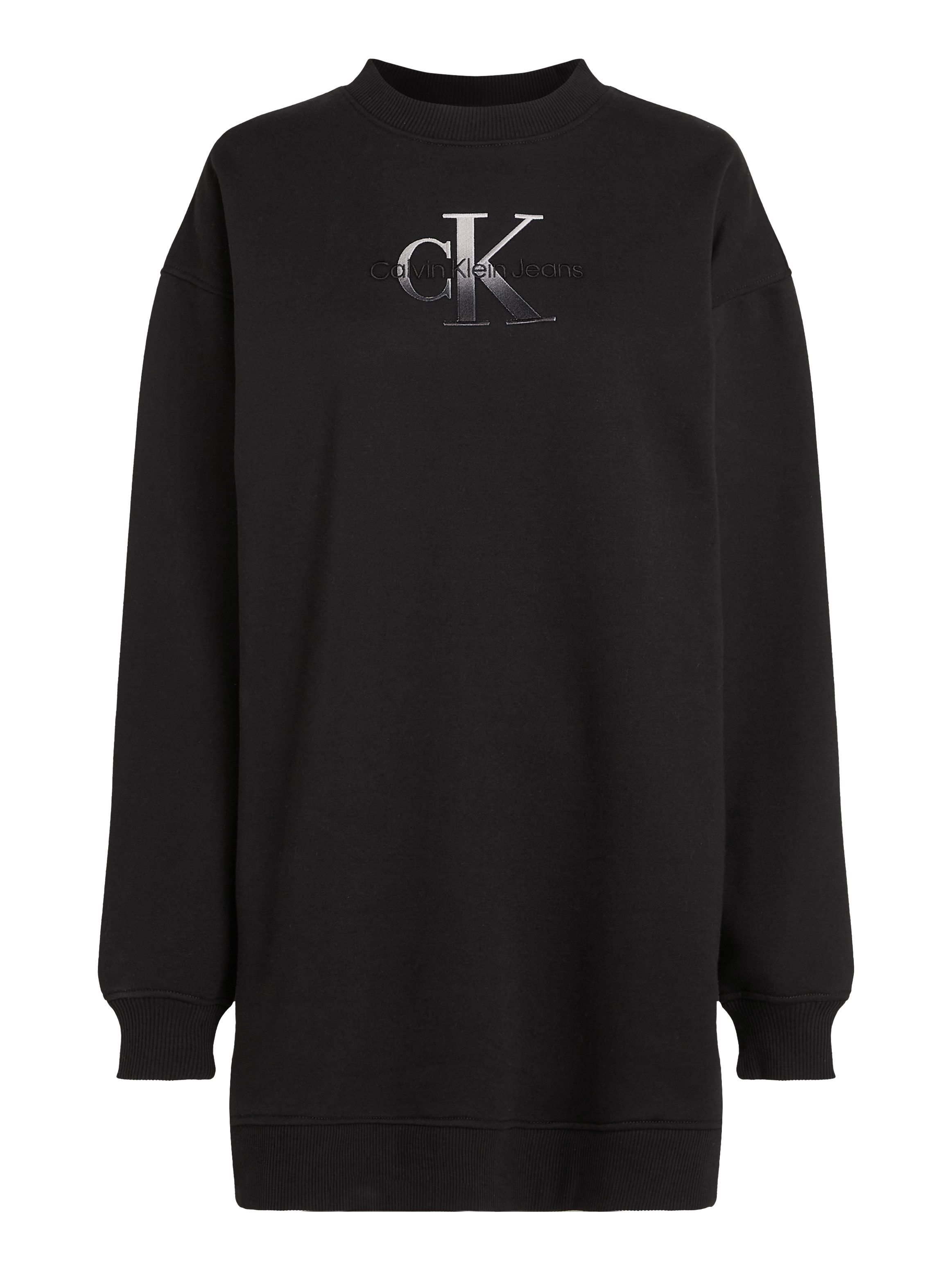 Calvin Klein Jeans sweatshirt dress EMBROIDERED MONOLOGO CREW DRESS with logo embroidery