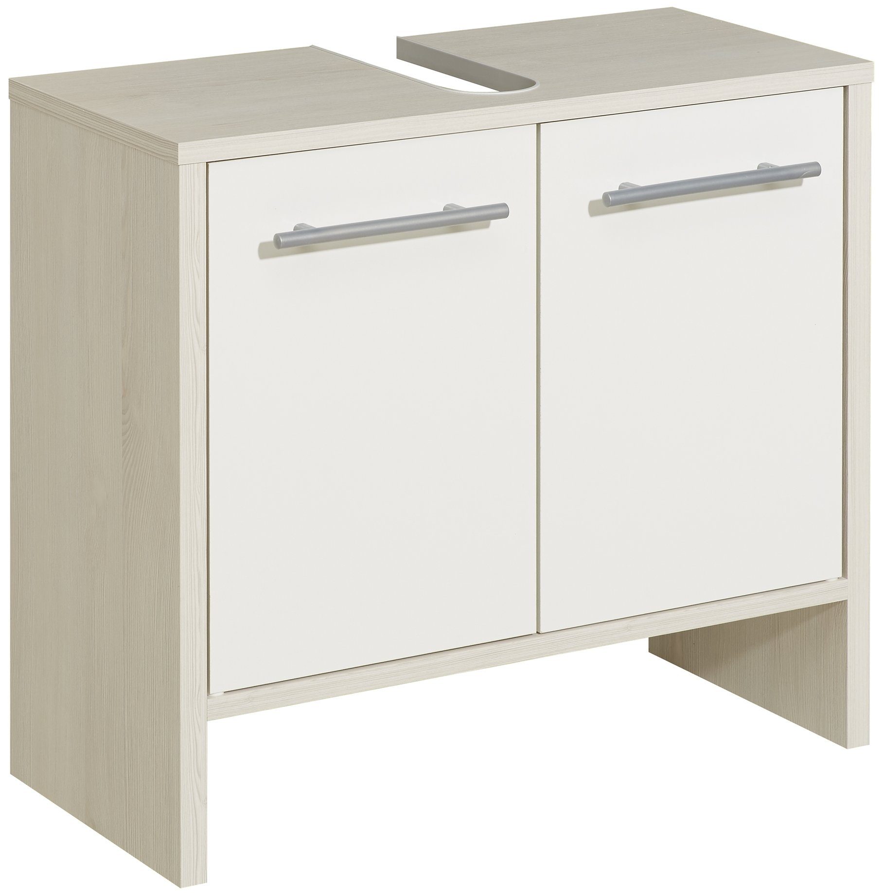 PELIPAL Waschbeckenunterschrank 62 x 54,3 x 28 cm (B/H/T) (BxHxT: 62x54,3x28 cm)