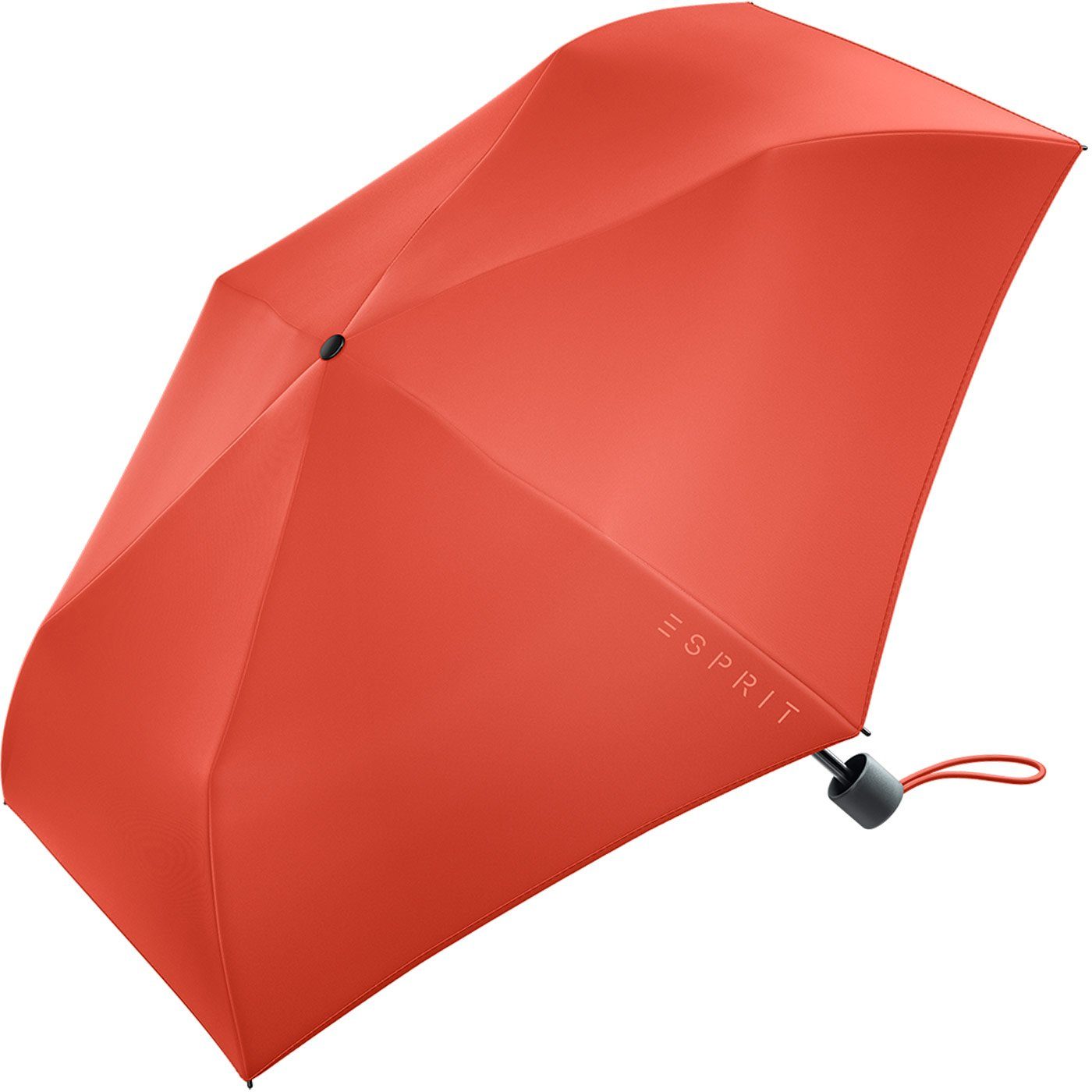 Esprit orange - neuen spicy Slimline den Trendfarben Regenschirm in Langregenschirm HW Mini 2023, Damen