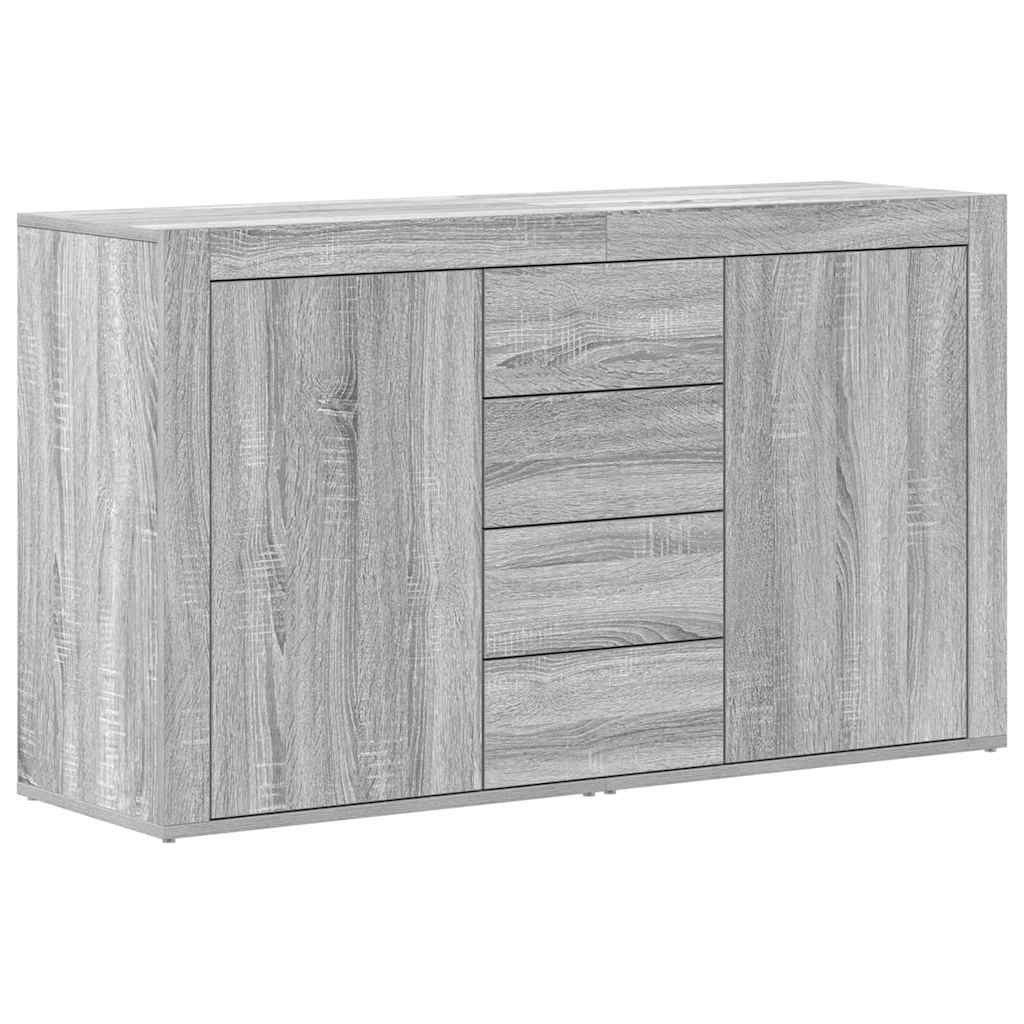 vidaXL Sideboard Sideboard Grau Sonoma 120 günstig online kaufen