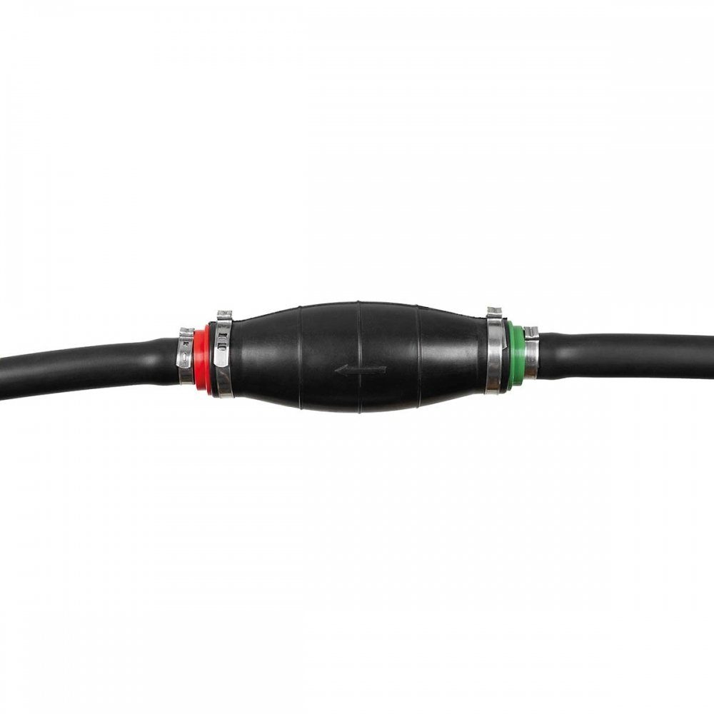 MFH Handpumpe Handpumpe mit Schlauch, Länge ca. 220 cm (Packung), Fördermenge ca. 10 l/min