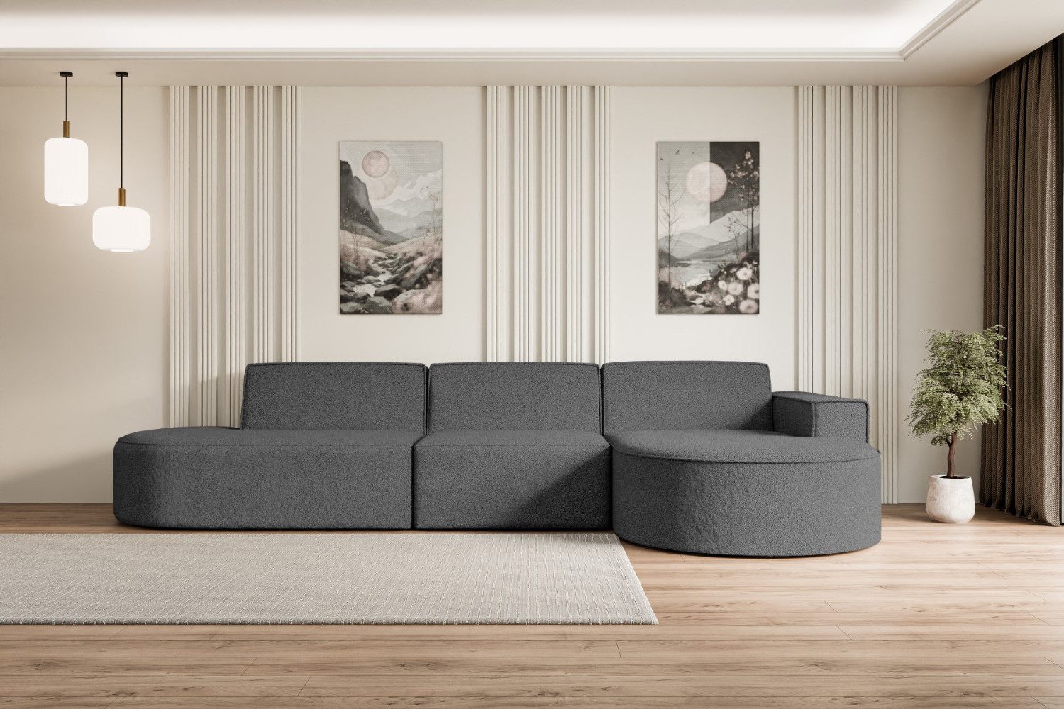 ALTDECOR Ecksofa MARI-L2, Sofa Praktische Bequeme Funktionsecke Couch L-For günstig online kaufen
