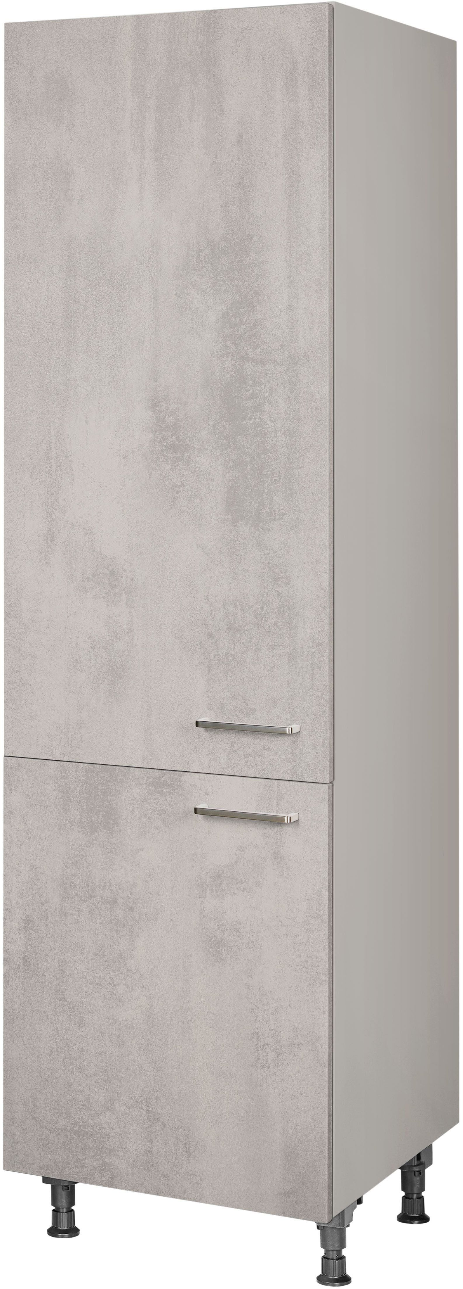 nobilia® Hochschrank "Riva", Ausrichtung wählbar, mit zwei Türen, vormontiert, Breite/Höhe: 60/216,6 cm