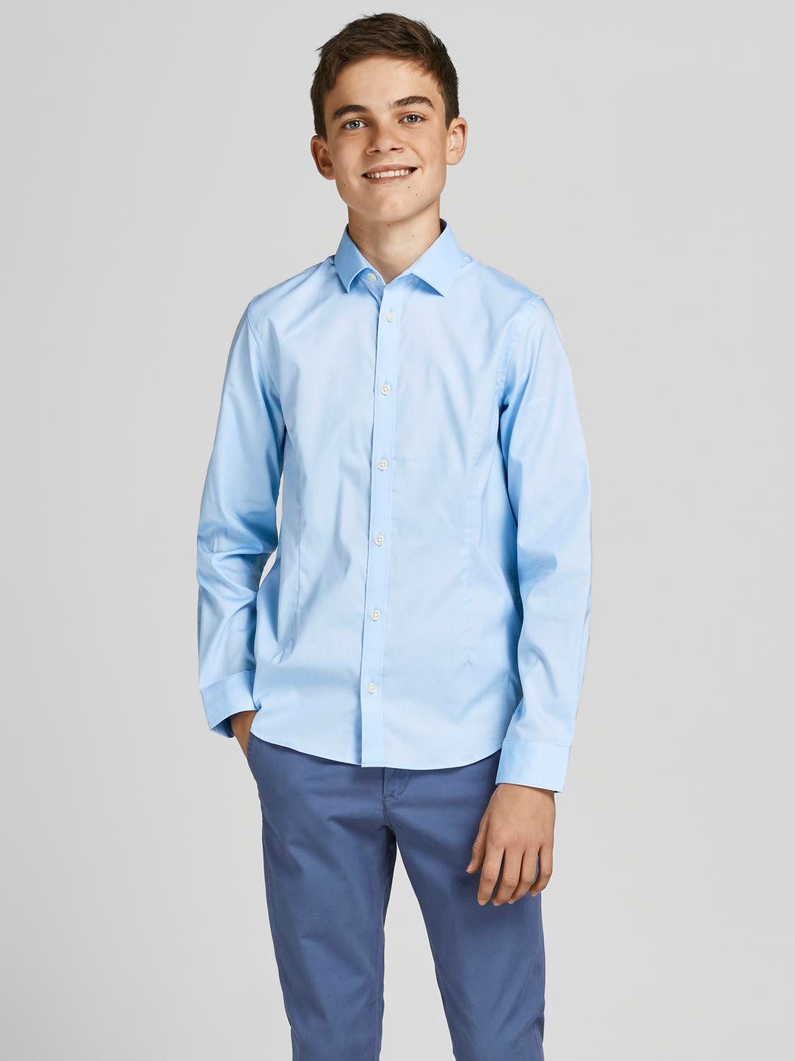 Langarmhemd JPRPARMA SHIRT L/S NOOS JNR