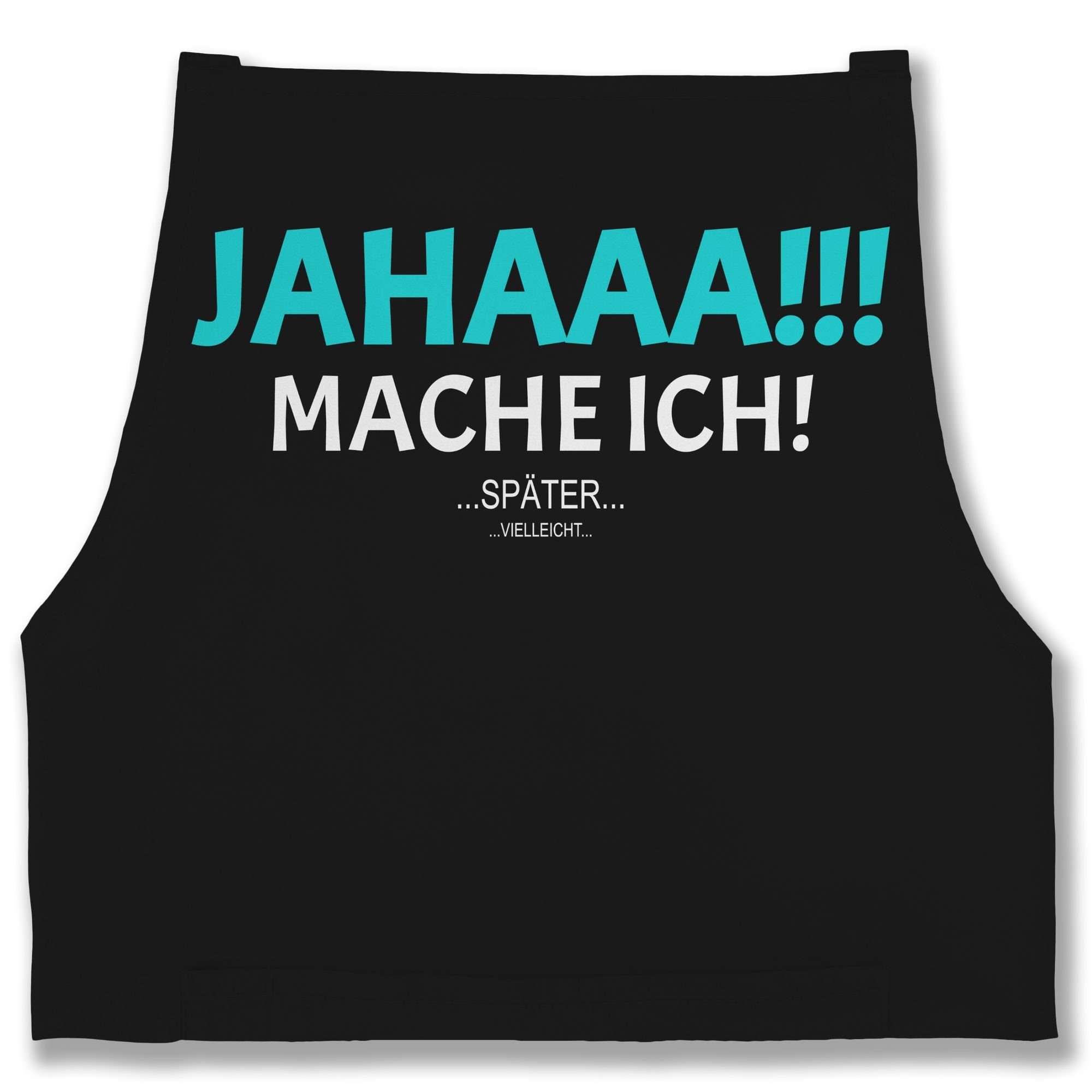 Shirtracer Kochschürze Ja mach ich aber günstig online kaufen