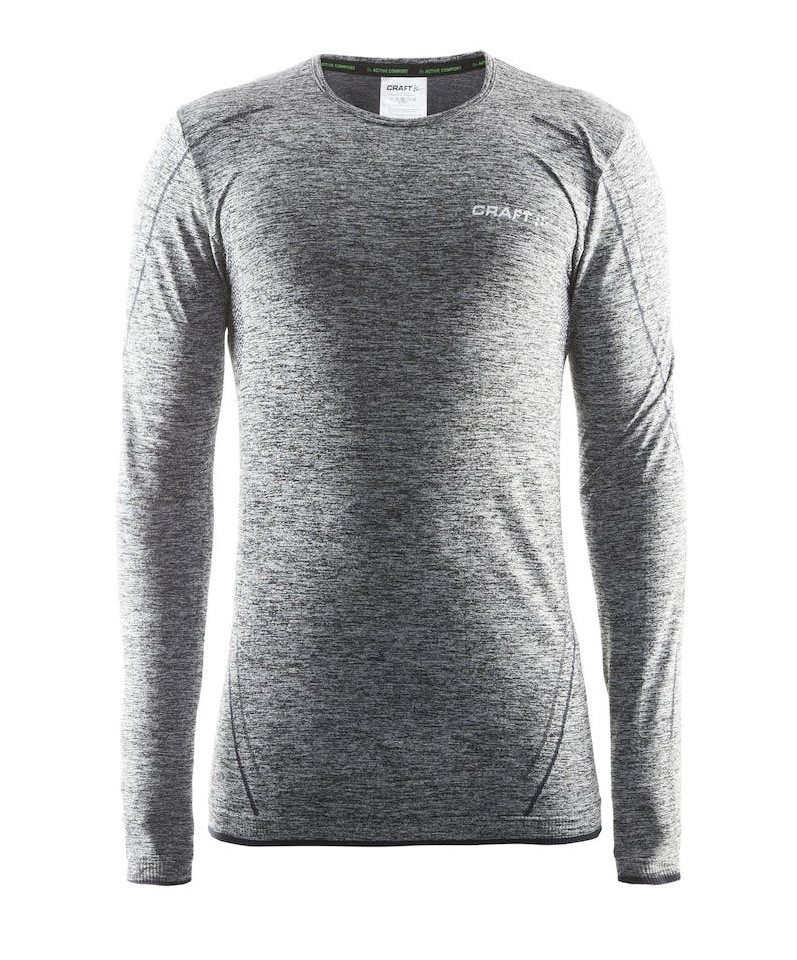 Craft Funktionsshirt Craft Active Comfort Shirt RN LS M Herren grau langarm günstig online kaufen