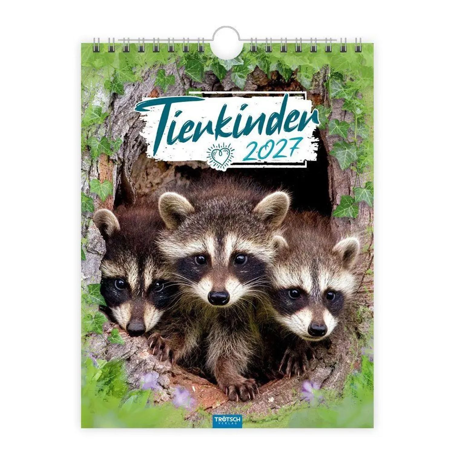 Trötsch Verlag Wandkalender TRÖTSCH - Notizkalender zum Hängen Tierkinder 2027
