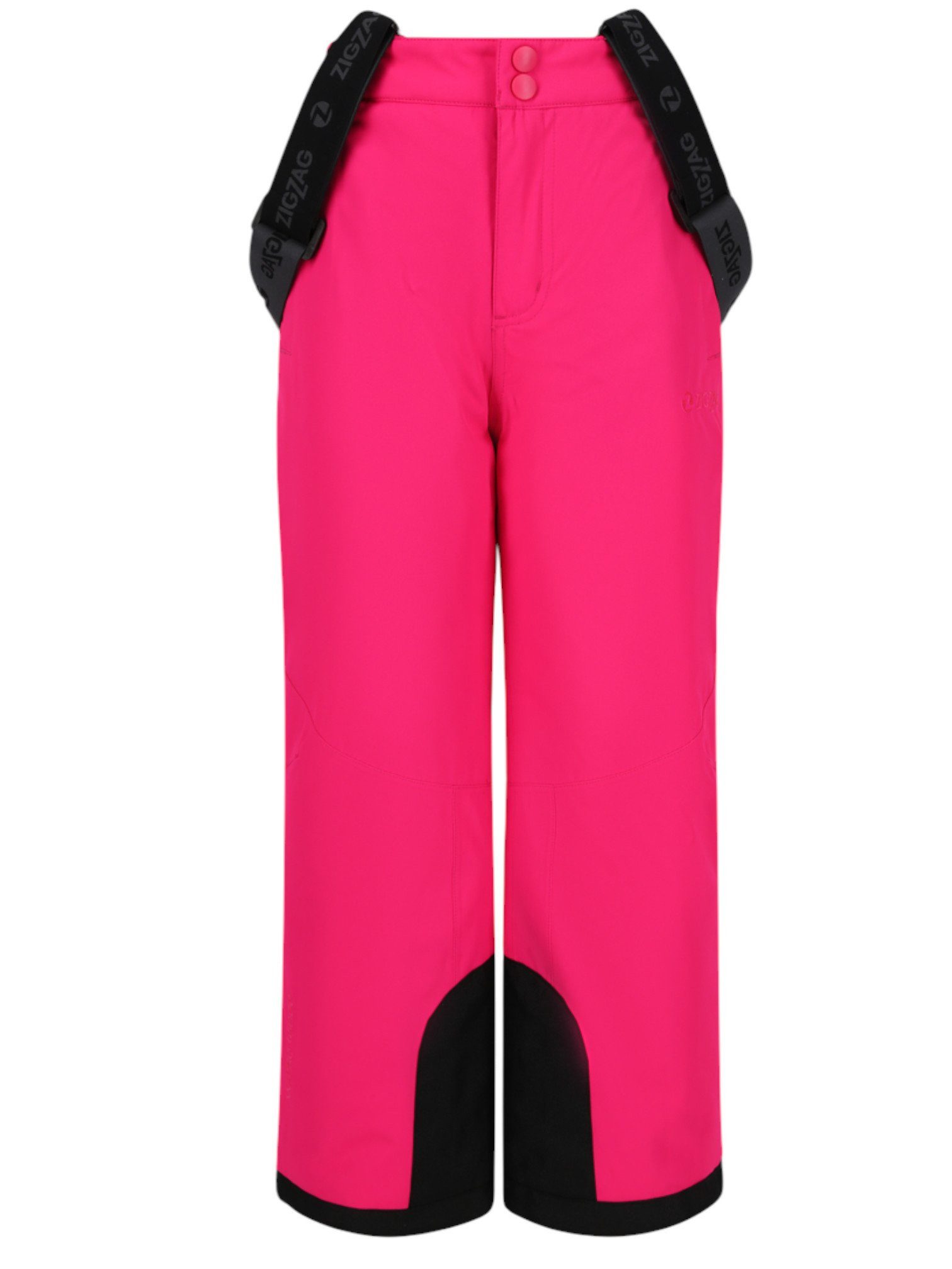 ZIGZAG Skihose ProvoW-PRO 10.000 (wasserdicht, atmungsaktiv, Schneefang) pink Kinder