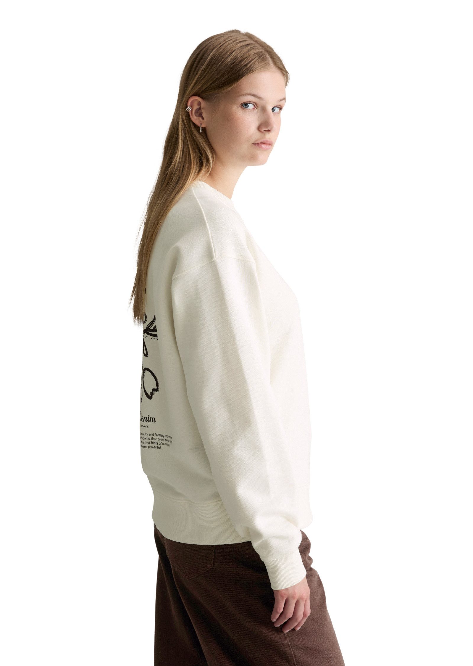Marc O'Polo DENIM Sweatshirt aus softem French Terry