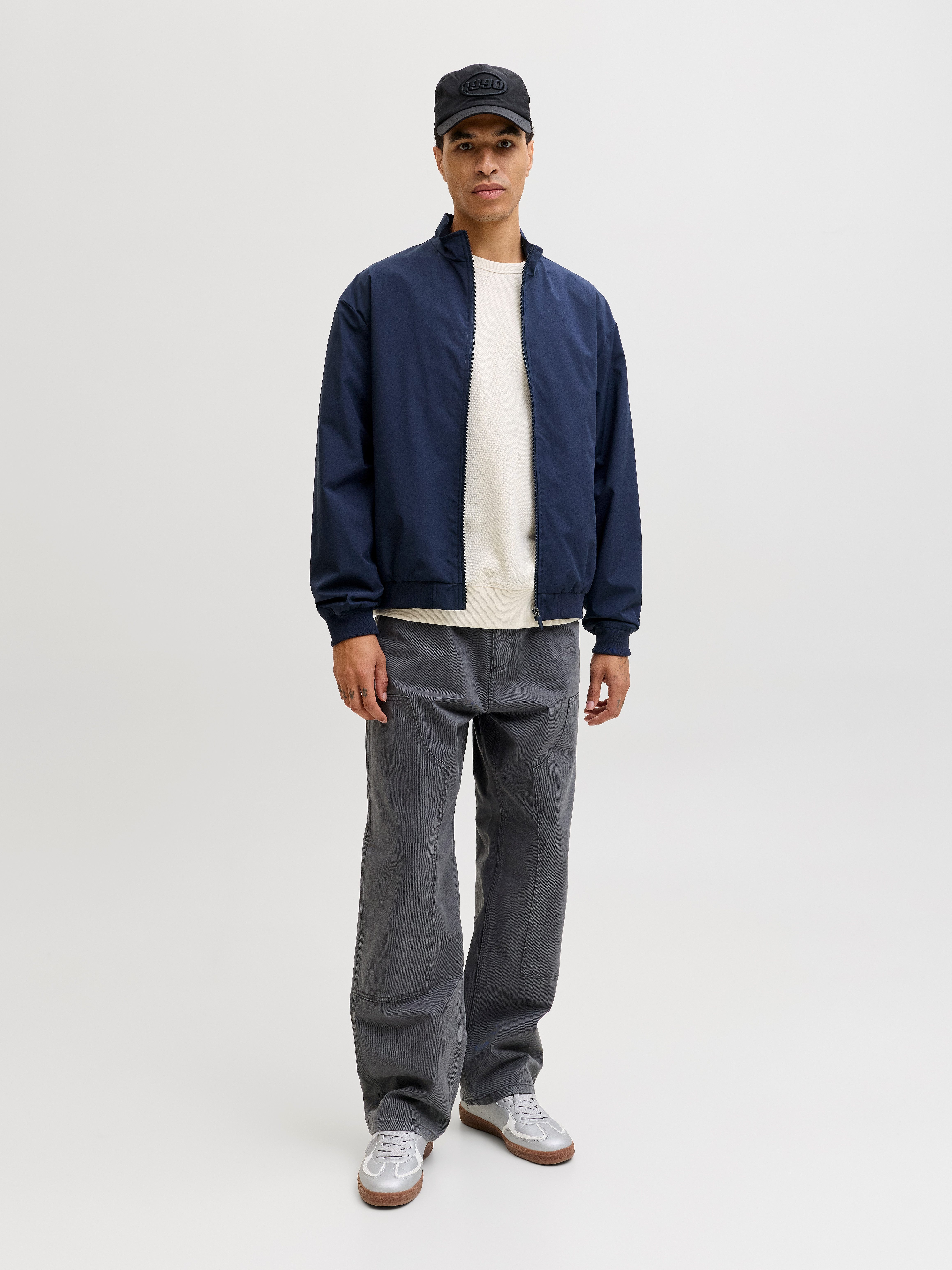 Jack & Jones Bomberjacke JJECHARGE STAND COLLAR BOMBER NOOS mit Stehkragen – Bild 5 von 5