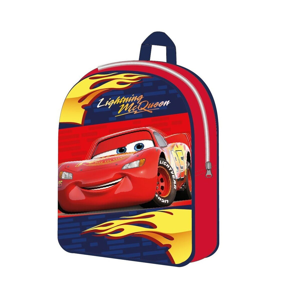 Disney Kinderrucksack Disney Cars Rucksack 30cm – Flame Design Kindertasche (1-tlg)