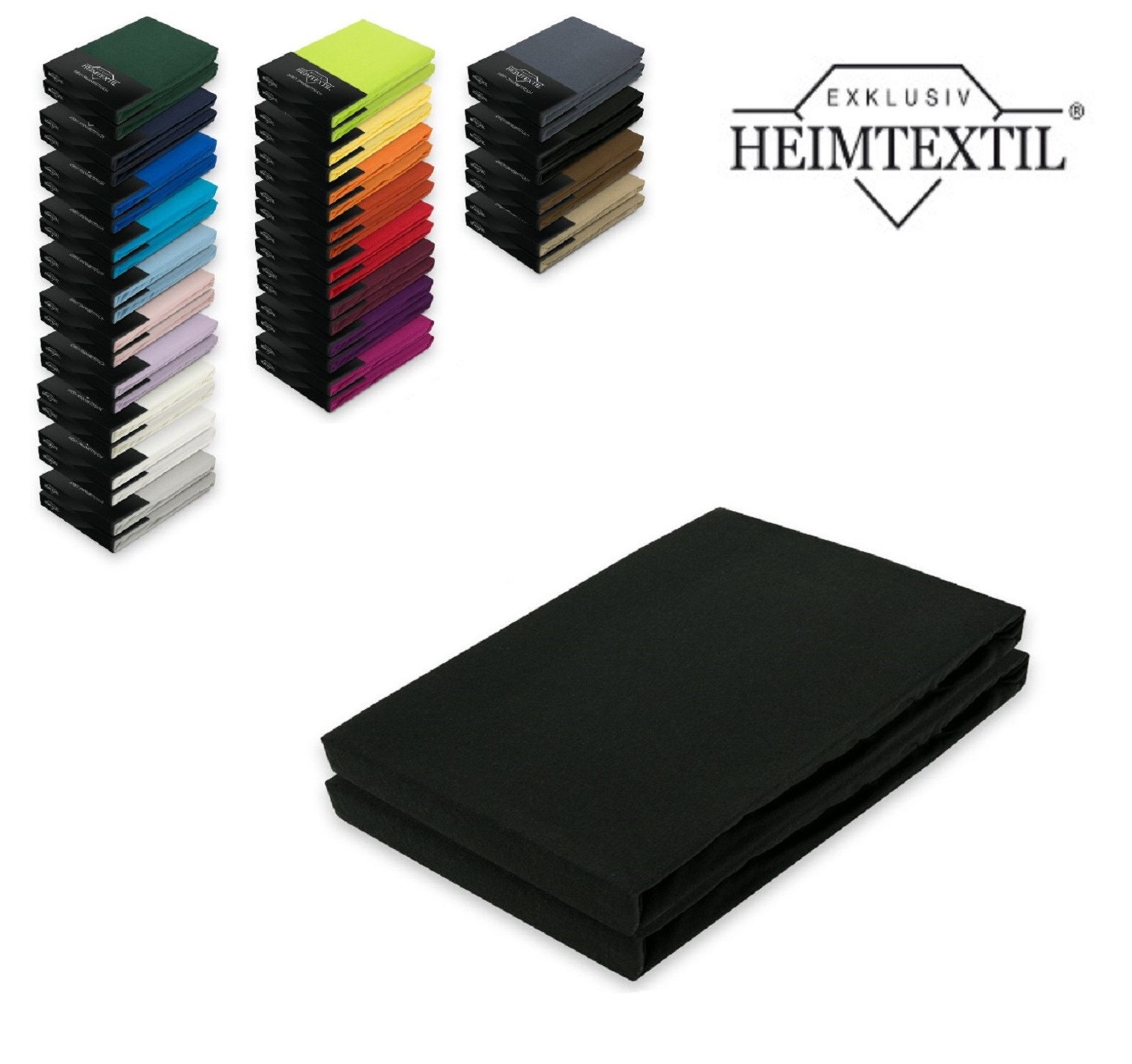 EXKLUSIV HEIMTEXTIL Spannbettlaken Marke Jersey Spannbettlaken günstig online kaufen