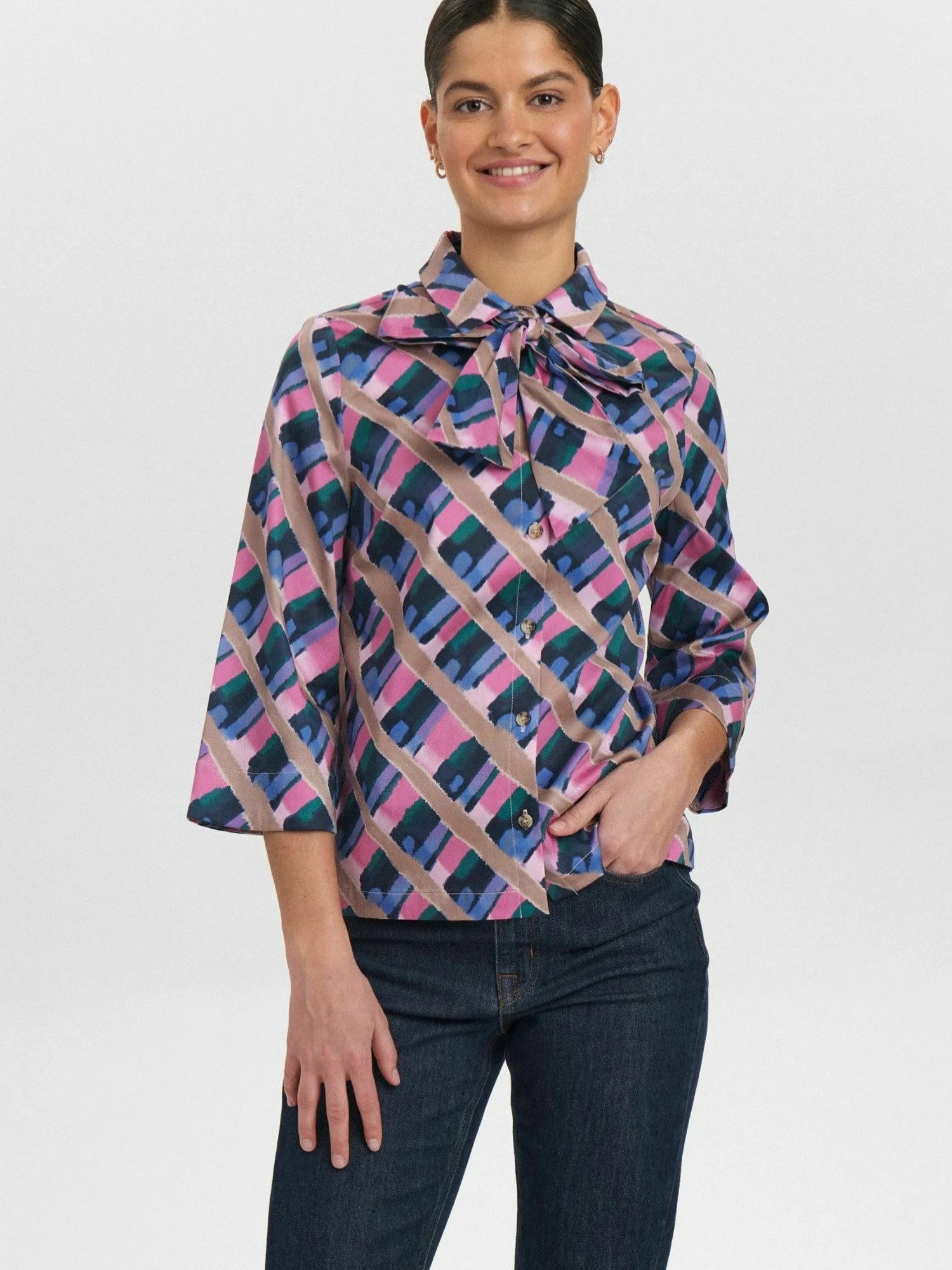 nümph Langarmhemd Nümph Shirt NUTARTY günstig online kaufen