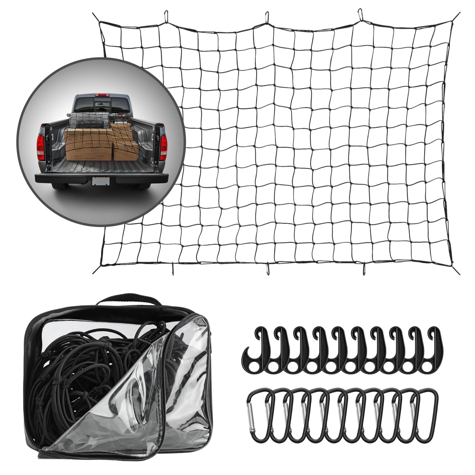 Team Obsidian Schutznetz TeamObsidian Cargo Net, (1-St)