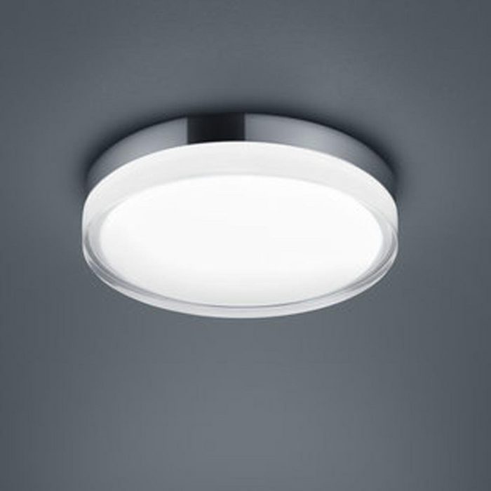 Helestra Spiegelleuchte LED Deckenleuchte Tana in Chrom 18W 1220lm IP44 keine Angabe Leuchtmittel enthalten: Ja fest verbaut LED warmweiss Badezimmerlampen Badleuchte Lampen für das Badezimmer