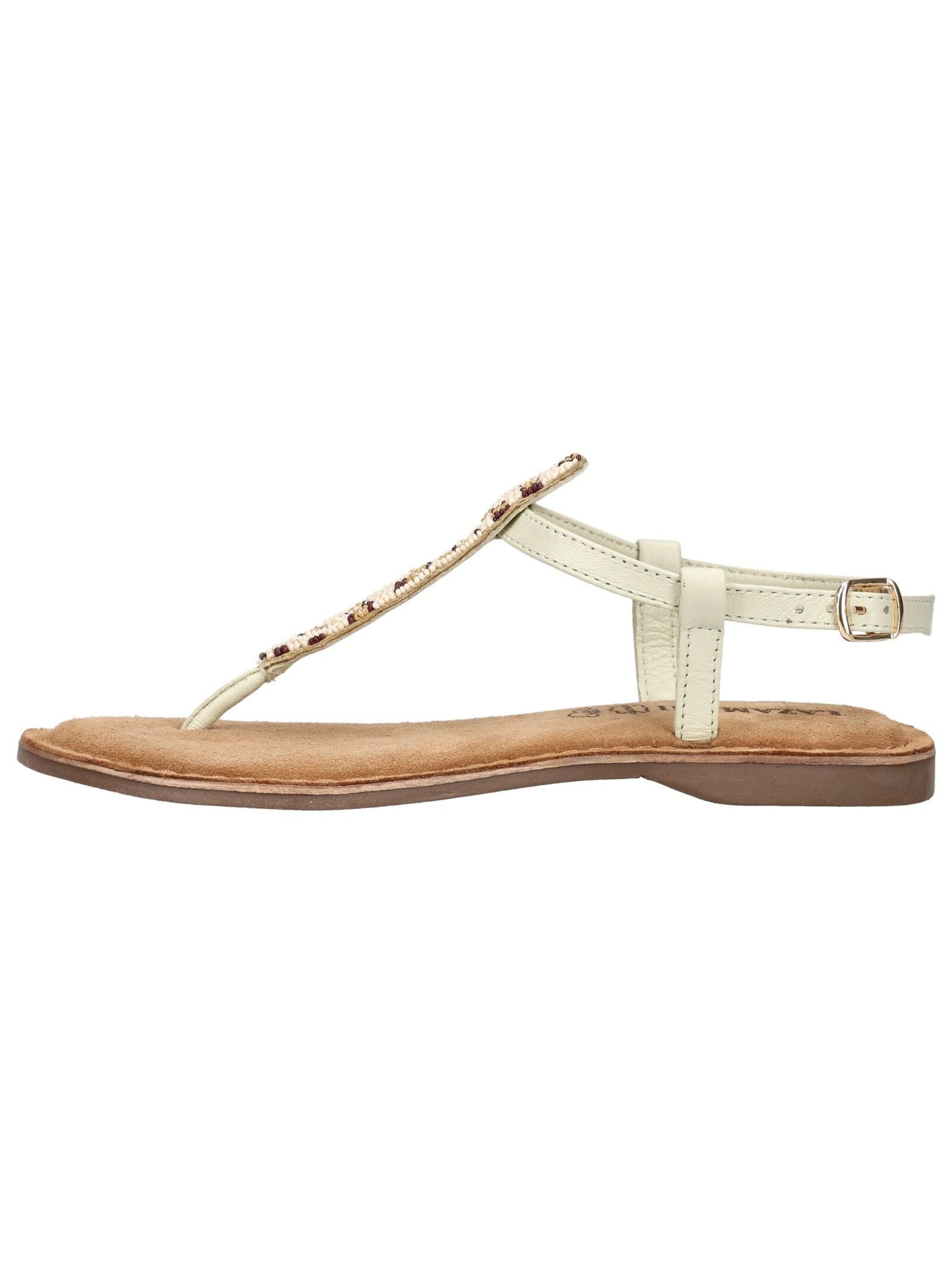 Lazamani Lazamani Sandalen Leder/Textil Zehentrenner