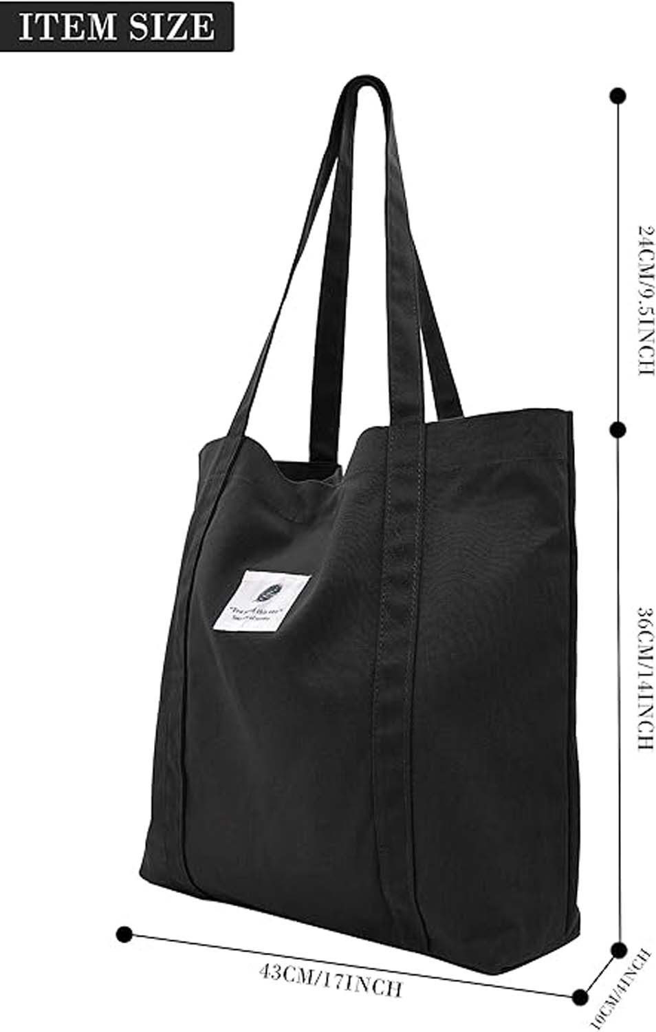 Coonoor Schultertasche Tote Tasche Einfarbige Umhängetasche Leicht