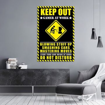 PYRAMID Poster Keep out Gamer at work Poster 61 x 91,5 cm